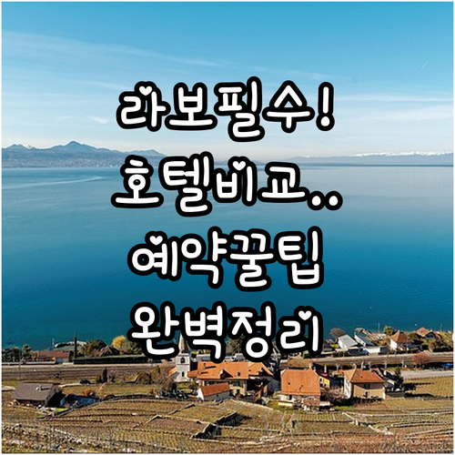 스위스 라보 자유여행 필수 정보 호텔별 시설 비교와 예약 팁 공유