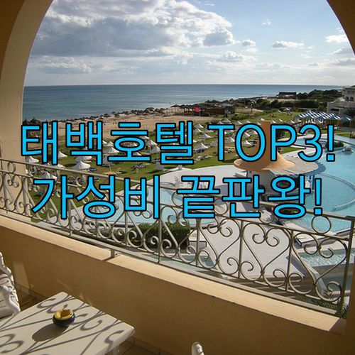 태백 호텔 추천 TOP 3 가성비 및 부대시설 정보 비교 위치와 실제 후기 확인